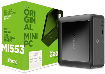 Zotac ZBOX MI553 Barebone Mini PC - Fekete
