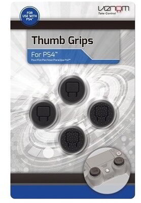 Venom VS2853 Thumb Grips (Analóg kar védő) PS4 controllerhez - Fekete