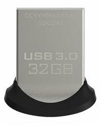 Sandisk Cruzer Ultra Fit 32GB