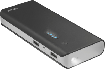 Trust 21689 Urban Primo Power Bank 13000mAh Fekete