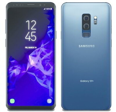 Samsung Galaxy S9+ Dual SIM Okostelefon - Korallkék