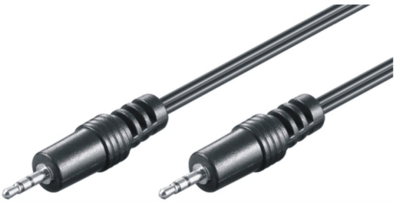 M-CAB 7200100 2.5mm Jack Kábel 1.50m (2.5mm Jack apa - 2.5mm Jack apa)