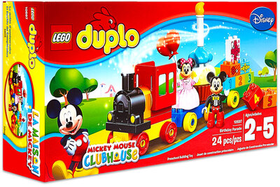 LEGO DUPLO 10597 Mickey és Minnie születésnapi felvonulása