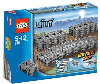 LEGO 7499 CITY: Rugalmas sínek