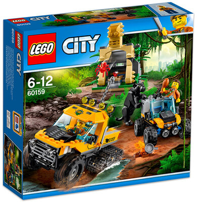 LEGO 60159 City: Dzsungel küldetés félhernyótalpas járművel