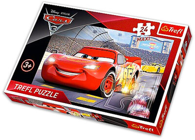 Trefl 14250 Verdák 3 maxi puzzle 24 darabos - Villám McQueen