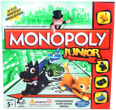 Hasbro Monopoly Junior társasjáték (új kiadás)