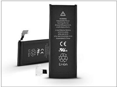 Apple iPhone 4S gyári akkumulátor - Li-Ion 1430 mAh (bontott/bevizsgált)