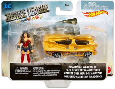 Mattel FGH88 Hot Wheels - Az igazság ligája: Wonder Woman - Amazon harcos játékkészlet