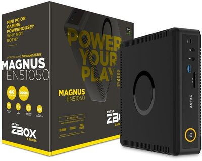 ZOTAC ZBOX Magnus GTX1070 mini, AMD R5 1400, DDR4, M2 SSD , 2.5" SATAIII