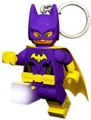 Lego Batman Movie LGL-KE104 Batgirl Világító kulcstartó