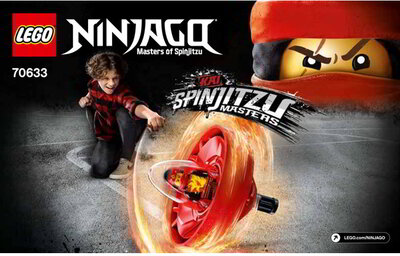 LEGO 70633 Ninjago: Kai - Spinjitzu mester