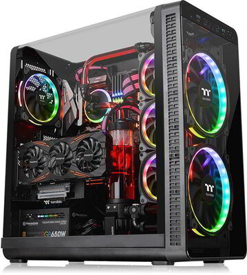 Thermaltake View 37 RGB Edition Window Számítógépház - Fekete
