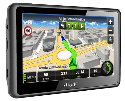 Lark Freebird 5" WiFi Navigátor (Lengyel Térkép)