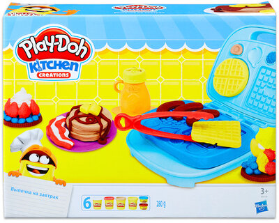 Hasbro B9739 Play-Doh: reggeliző gyurmakészlet