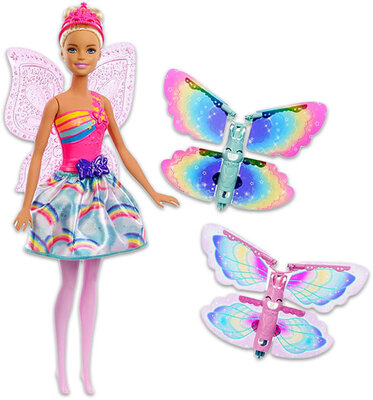 Mattel FRB08 Barbie Dreamtopia: Repülő szárnyú Barbie
