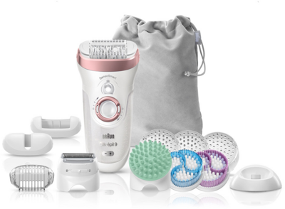 Braun Silk-épil 9 SkinSpa SensoSmart 9/990 4 az 1-ben epilátor és bőrradírozó rendszer