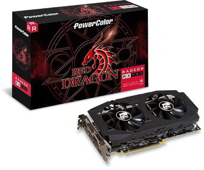 PowerColor Radeon RX 580 8GB GDDR5 Red Dragon Videókártya