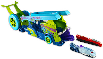 Mattel DHY26 Hot Wheels Split Speeders szállítóautó