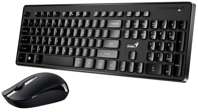 Genius Slimstar 8006 USB Billentyűzet HU + Egér Kit - Fekete