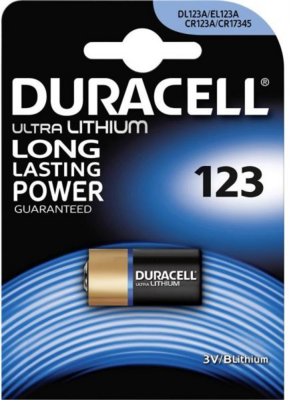 Duracell DuraLock Ultra Lithium 123 fotóelem (1 db / csomag)