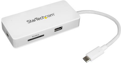 Startech DKT3CHSD4GPD USB-C mini dokkoló - Fehér