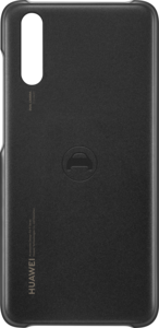 Huawei P20 gyári Car Kit hátlap tok + autós tartó - Fekete
