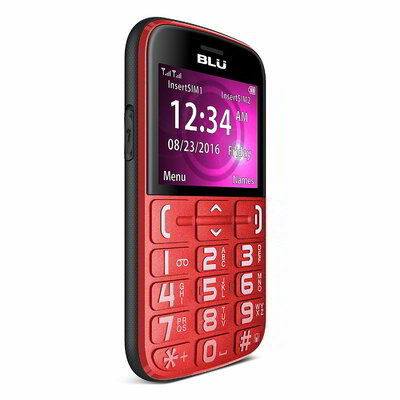 BLU Joy Dual SIM Mobiltelefon - Piros