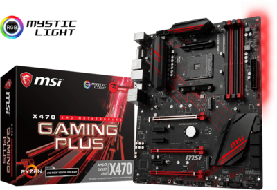 MSI X470 GAMING PLUS Alaplap