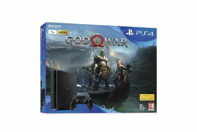 Sony PlayStation 4 SLIM 1TB Fekete + God of War Bundle
