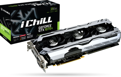 Inno3D GeForce GTX 1070 Ti iChill X3 V2 8GB GDDR5 Videokártya