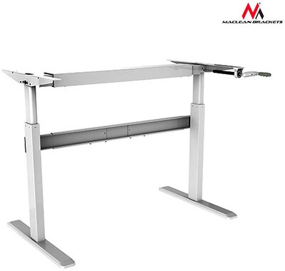 Maclean MC-726 Manuálisan állítható íróasztal dönthető max 60 kg-ig terhelhető