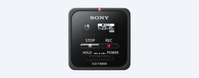 Sony ICD-TX800 Digitális diktafon távvezérlővel