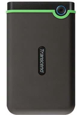 Transcend 2TB Slim StoreJet 25M3 USB 3.1 Külső HDD - Sötétszürke