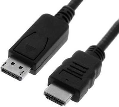 Roline 11.99.5783 Displayport apa - HDMI apa kábel 4.5m Fekete