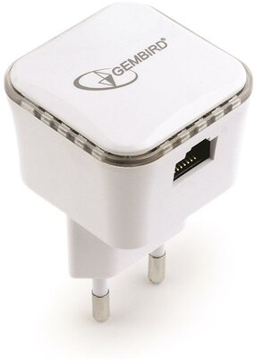 Gembird WNP-RP300-01 300Mbps WiFi Repeater - Fehér