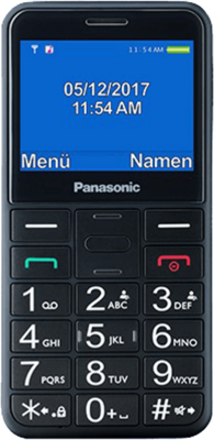 Panasonic KX-TU150EXB Mobiltelefon - Fekete