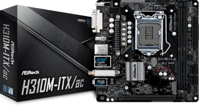 ASRock H310M-ITX/AC Alaplap