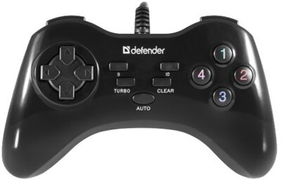 Defender GAME MASTER G2 Vezetékes gamepad - Fekete