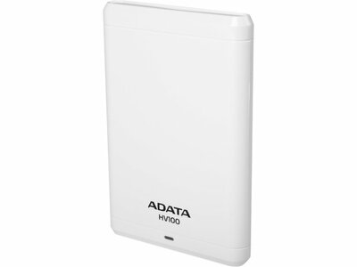 ADATA HV100 - 2,5" 1.0TB - USB3.0 Külső HDD fehér