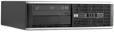 HP Compaq 6300 Pro SFF Számítógép - Fekete (Használt)
