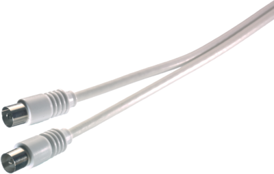 Vivanco PS L 717 Koax antenna kábel 5m - Fehér