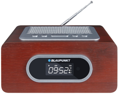 Blaupunkt PP6BR Rádiós ébresztőóra távirányítóval - Barna