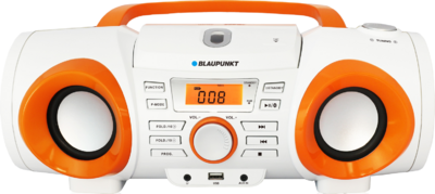 Blaupunkt BB20BT Bluetooth Rádió - Fehér-Narancs