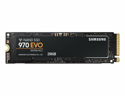 Samsung 250GB 970 EVO M.2 PCIe NVMe SSD
