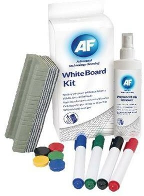AF Whiteboard cleaning kit Tisztítófolyadék szett fehér táblához - 125 ml