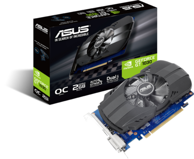 Asus GeForce GT 1030 2GB DDR4 Phoenix OC Edition Videokártya