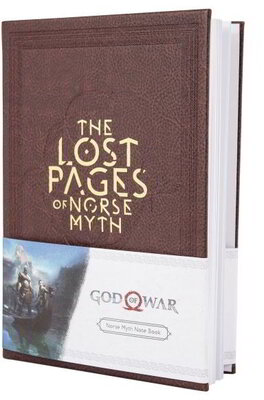 Gaya God of War: The Lost Pages of Norse Myth 100 lapos A5 Sima füzet