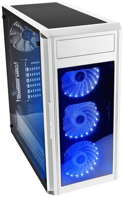 RaidMax ALPHA PRIME Window Számítógépház - Fehér