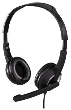 Hama Essential 300 Sztereó Headset Fekete